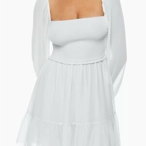 Aritzia Wilfred Tempest Dress in Snowmelt Blue NWT